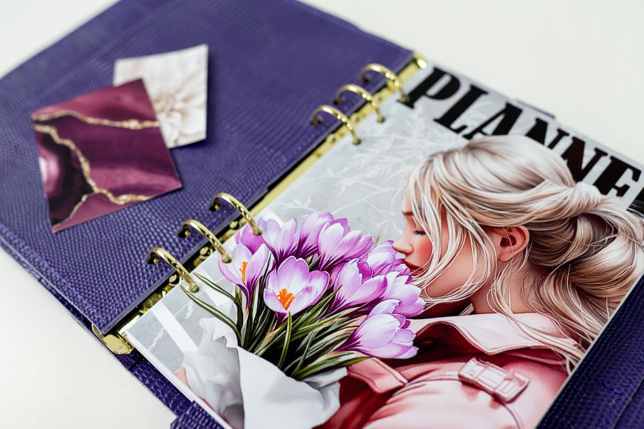 Cyprus, Limassol. Natural Italian Leather Planner A5, Ringbuch a5, Leather template, A5 ring binder,Binder a5,Leather wallet template,Binder wallet.