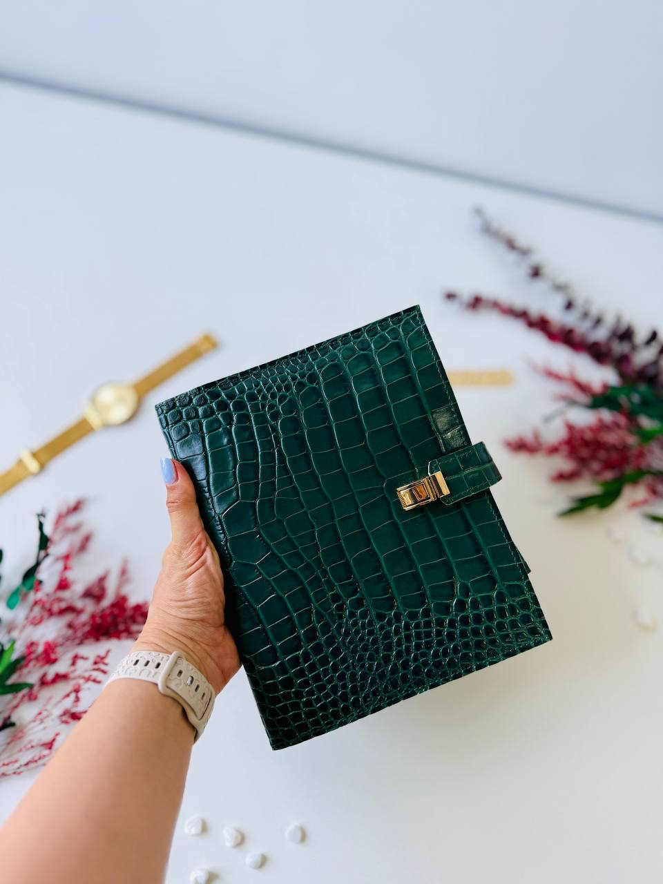 3in1 leather notebook cover A5 just for documents A5 format.