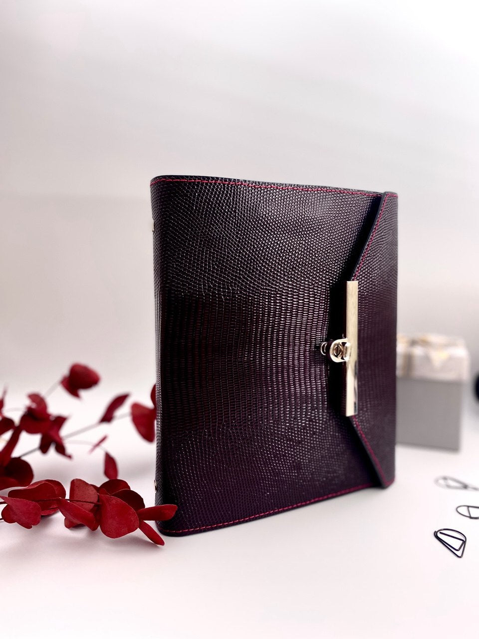 Cyprus,  Limassol. Italian Leather Planner A5, gift for her, perfect planner, Ring Planner Agenda A5 Six Ring Planner and Ring Personal Planner.