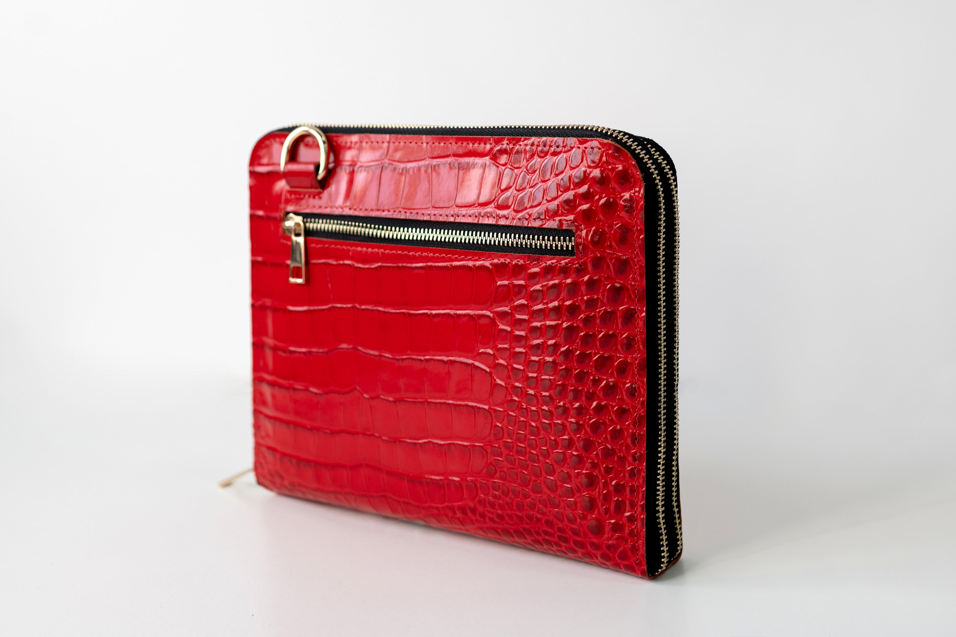 Cyprus, Limassol. Bag'planner. Double zippered leather planner organizer A5.