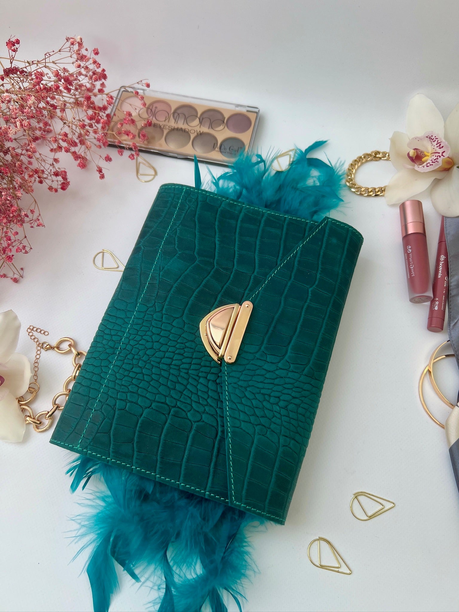 Sea wave leader notebook cover A5.