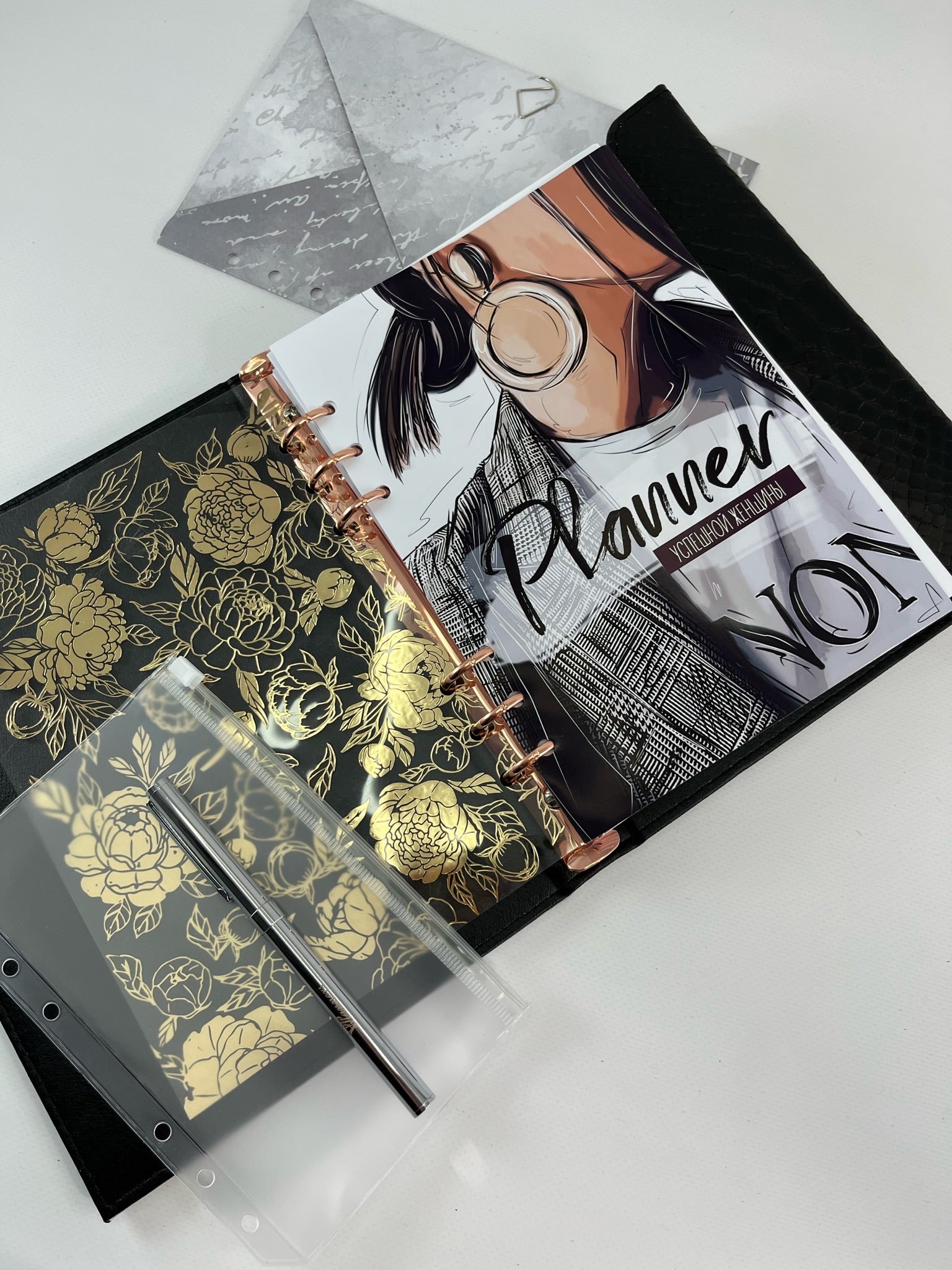 Cyprus, Limassol Hard cover leather weekly planner A5