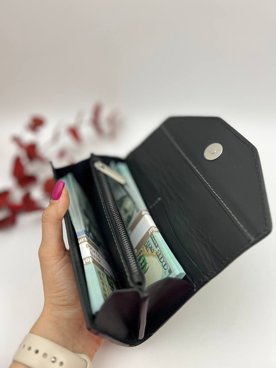 Cyprus, Limassol Real 🦈shark🦈leather wallet