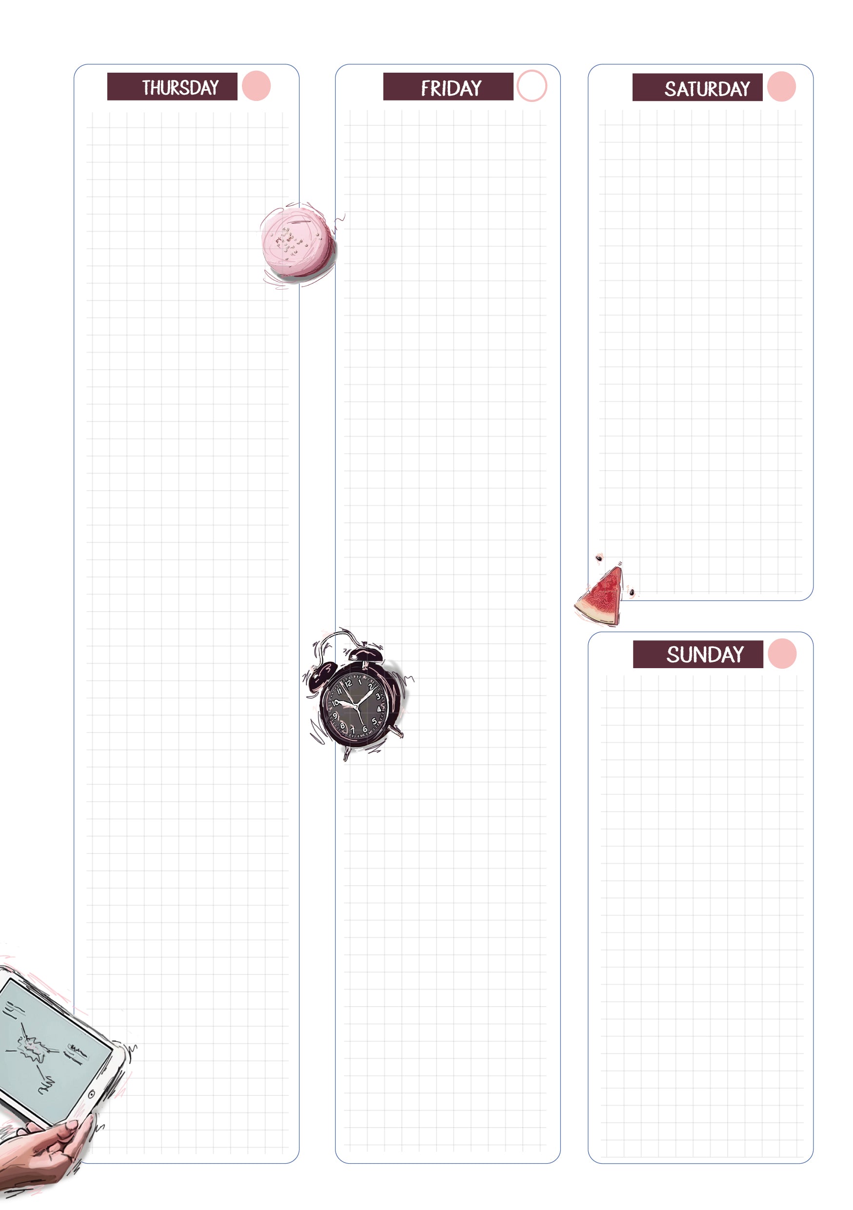 Cyprus, Limassol Green leather planner A5