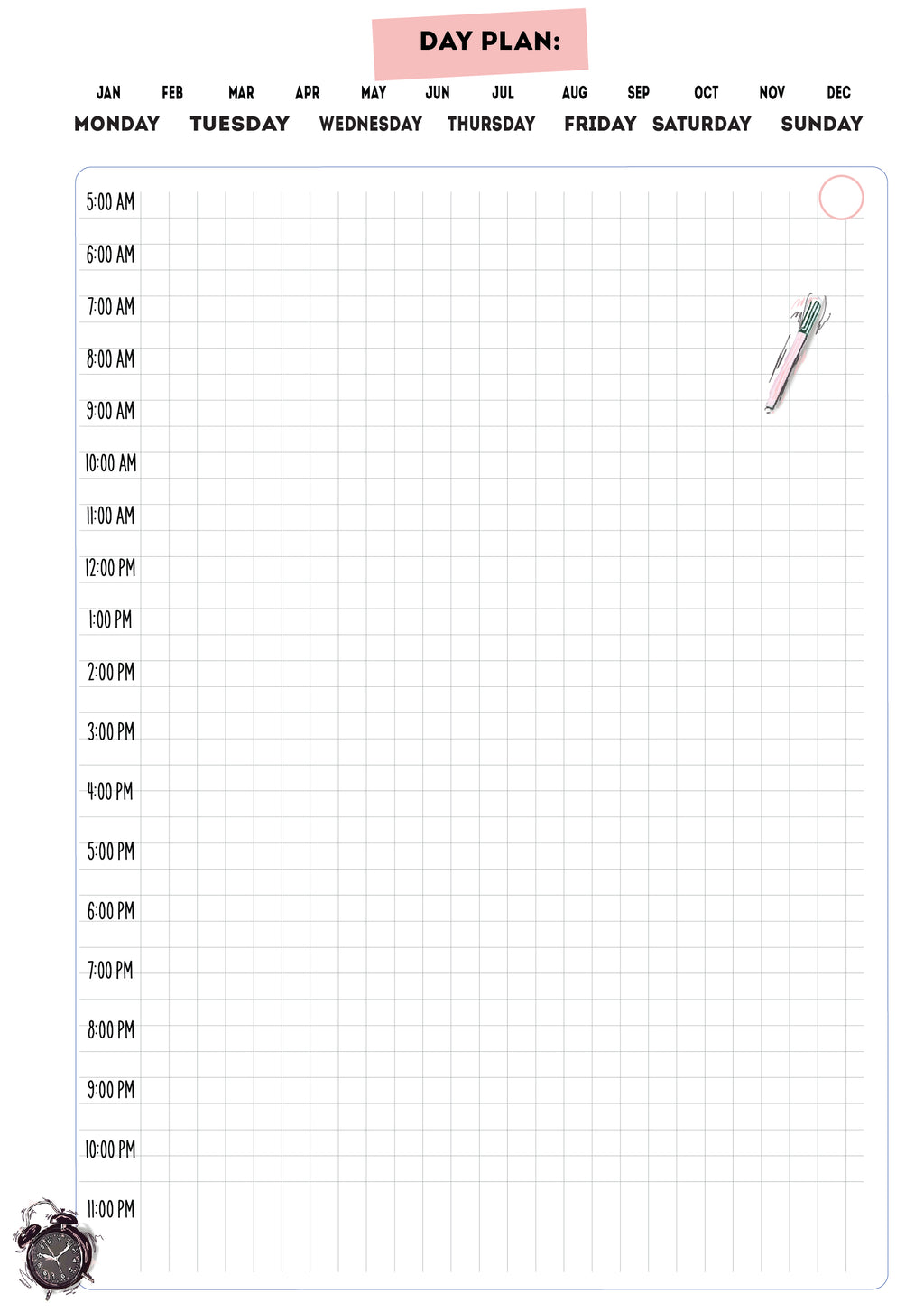 Cyprus , Limassol. Pink leather planner A5