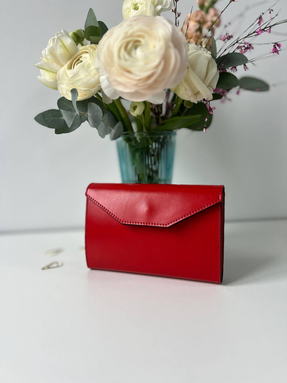 Cyprus,  Limassol. Leather Wallet organizer with notebook. Case for iPhone pro max.