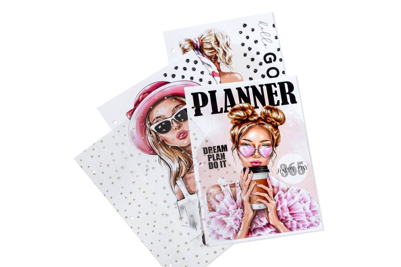 Pink Business Padfolio- Leather Writing Folder A4 with card holder - Tracker - Leather Document Folder - A4 - Zipper- Leather 4 ring binder