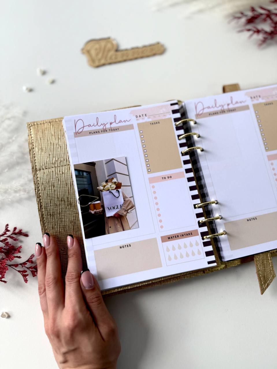 Gold leather notebook cover A5. Natural Italian Leather gold Planner A5, Ringbuch a5, Leather template, A5 ring binder,Binder a5,Leather wallet template,Binder wallet.