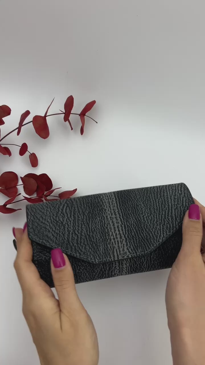 Cyprus, Limassol Real 🦈shark🦈leather wallet