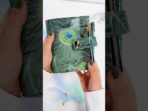 Exclusive Leather mini planner A7 binder.