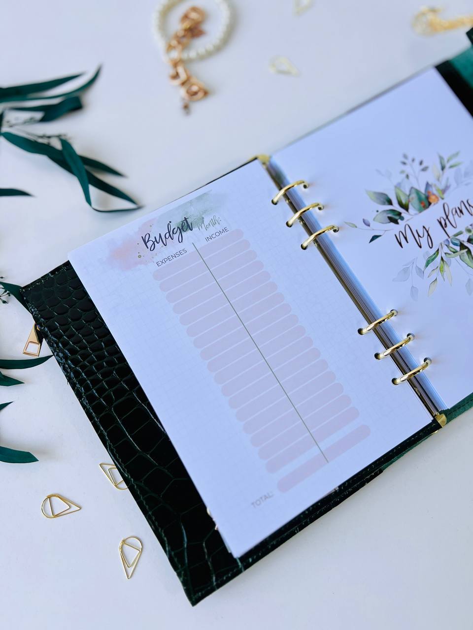 Perfect leather planner A5.