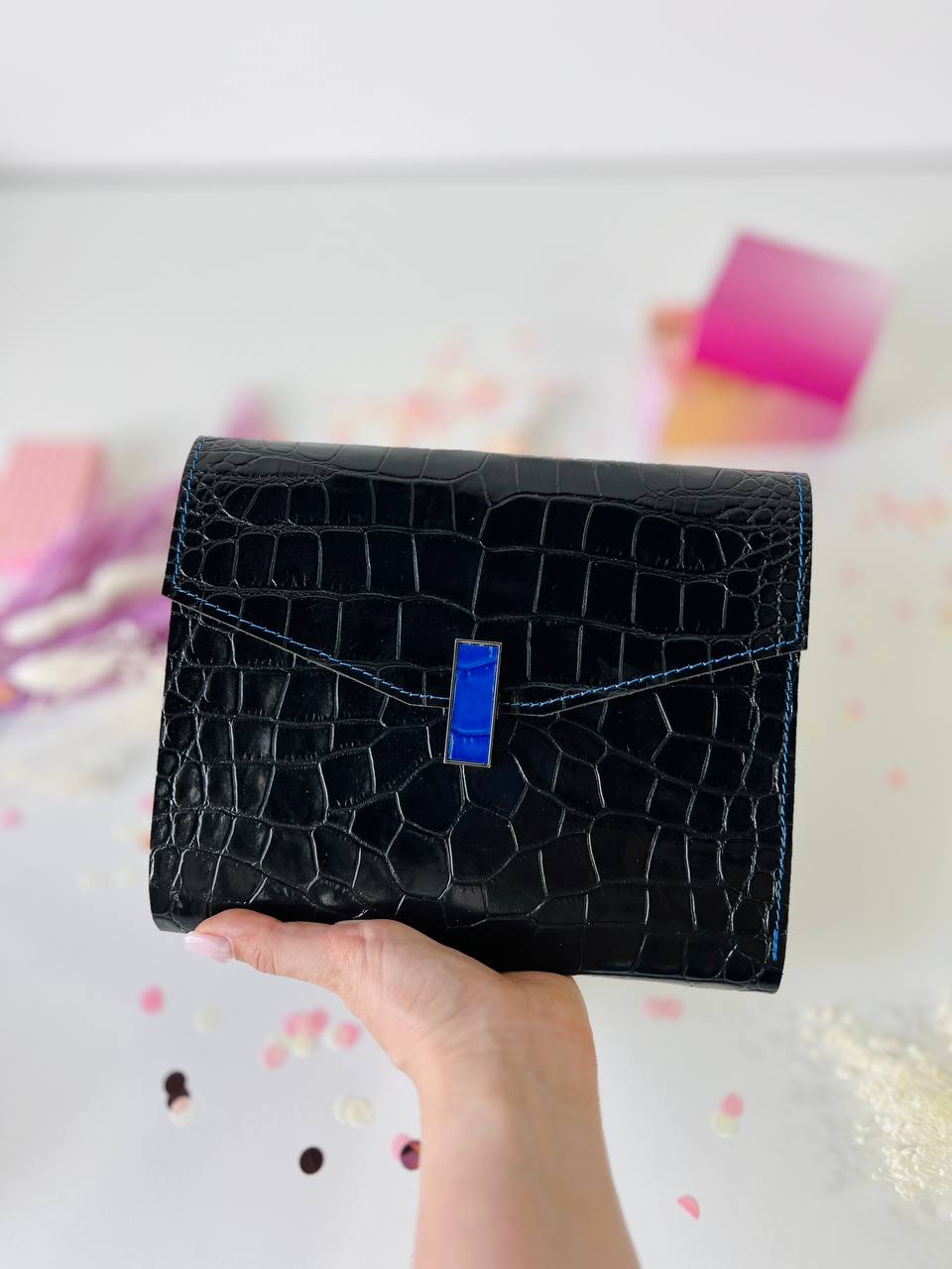 A5 Luxe Leather Notebook Sleeve