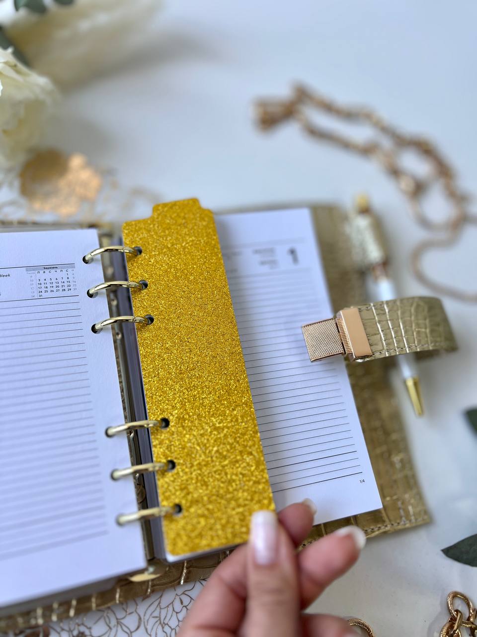 A6 NEW SIZE leather double planner cover binder 6 rings binder, dated planner, leather planner, gift for her, medium size planner.