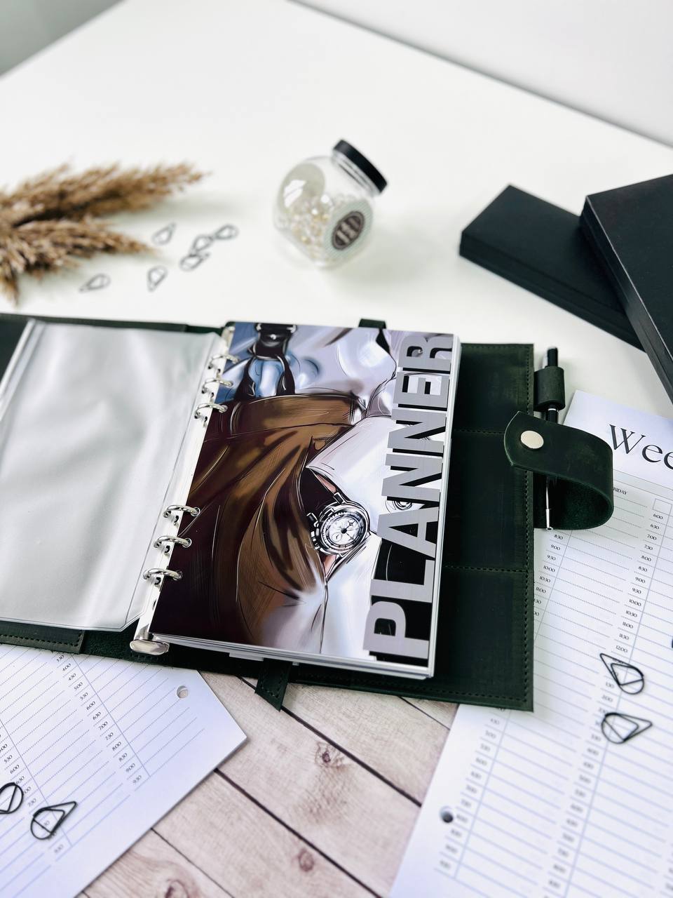 Leather Planner notebook cover A5, Leather Bullet Journal,Leather Sketchbook,Executive Leather Planner,Handmade Leather crazy horse.