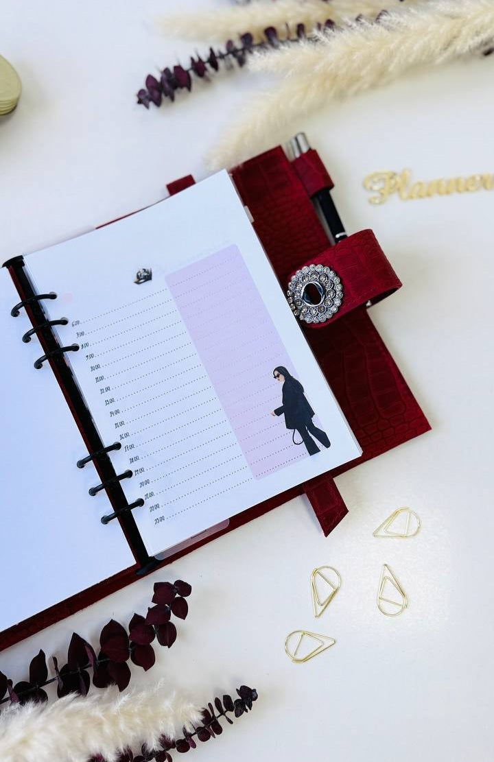 Leather planner A5