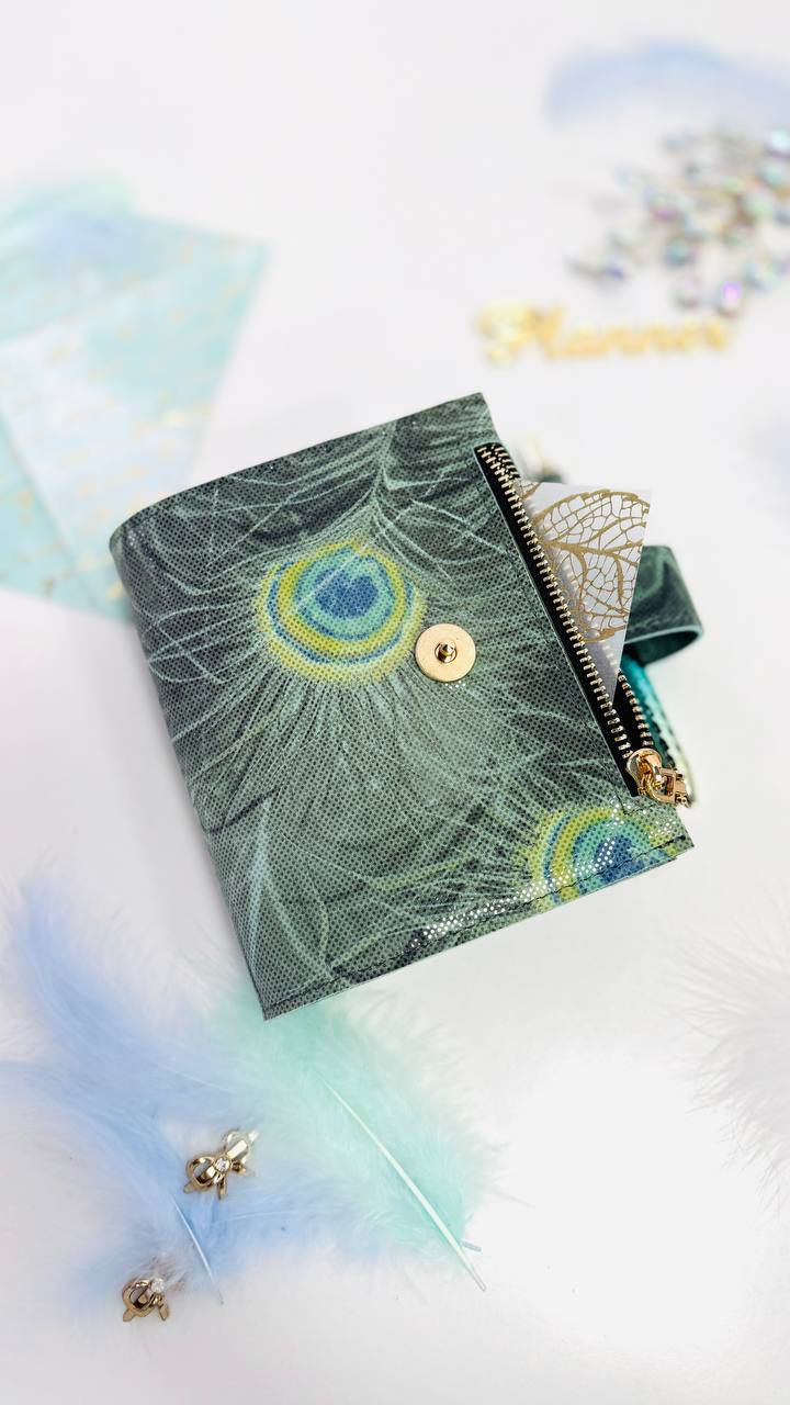 Exclusive Leather mini planner A7 binder.