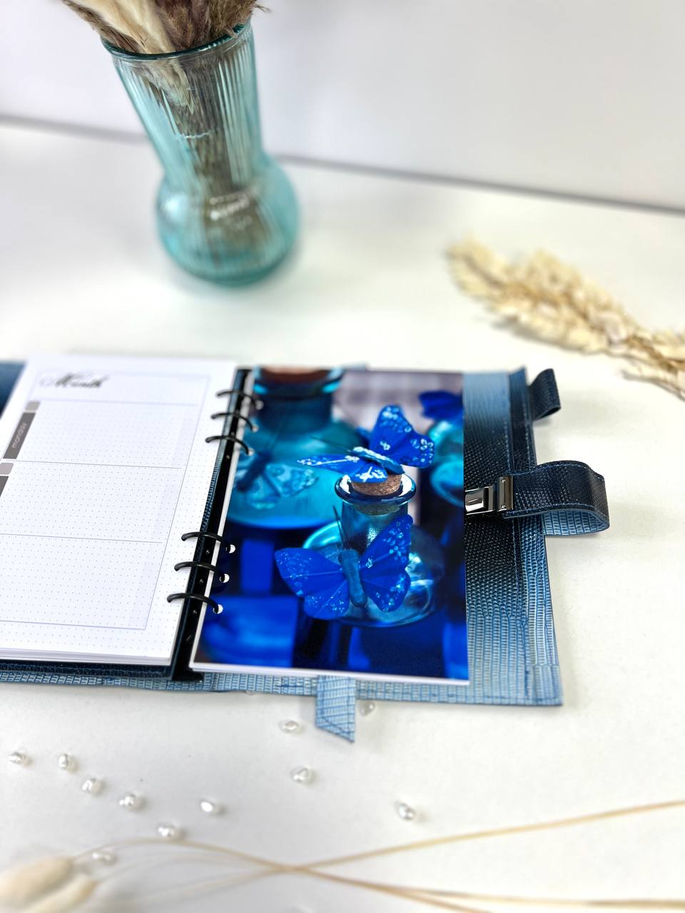 Natural Italian Leather Planner A5, Ringbuch a5, Leather template, A5 ring binder,Binder a5,Leather wallet template,Binder wallet.