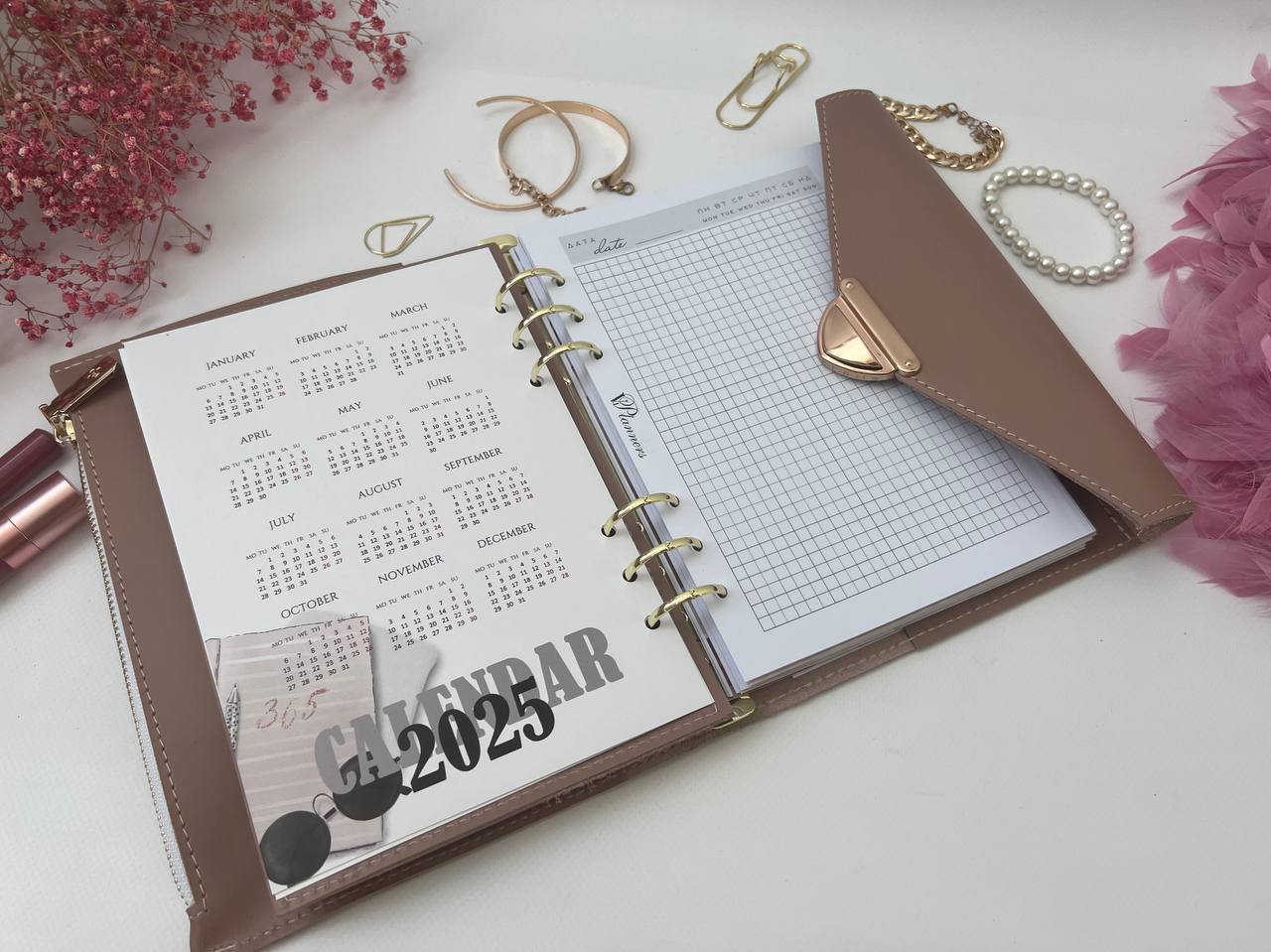 Natural Leather Planner A5, Leather template, A5 ring binder,Binder a5,Leather wallet template,Binder wallet.