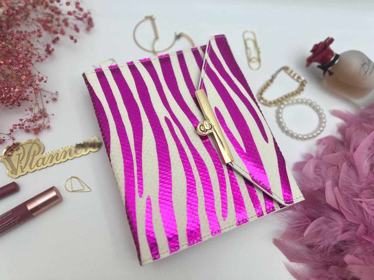 Hard leather cover A5 big binder.