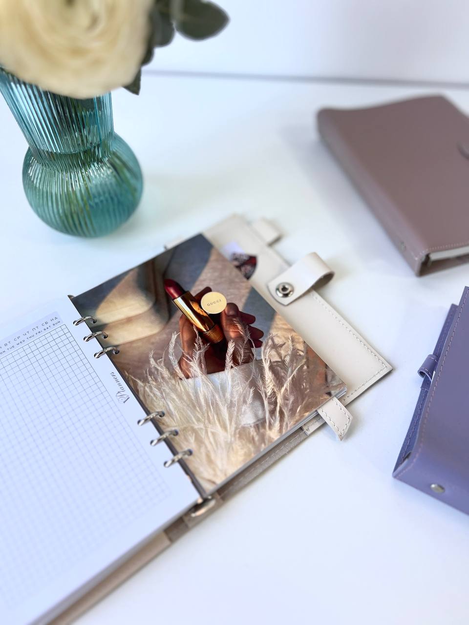 Cyprus, Limassol,  stationery items. Leather notebook cover A5,  classic collection.