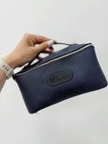 Bridesmaid gifts, Leather makeup bag, Mothers day gift, Personalized gift, Bridesmaid, Gift for her, pink cosmetic bag.