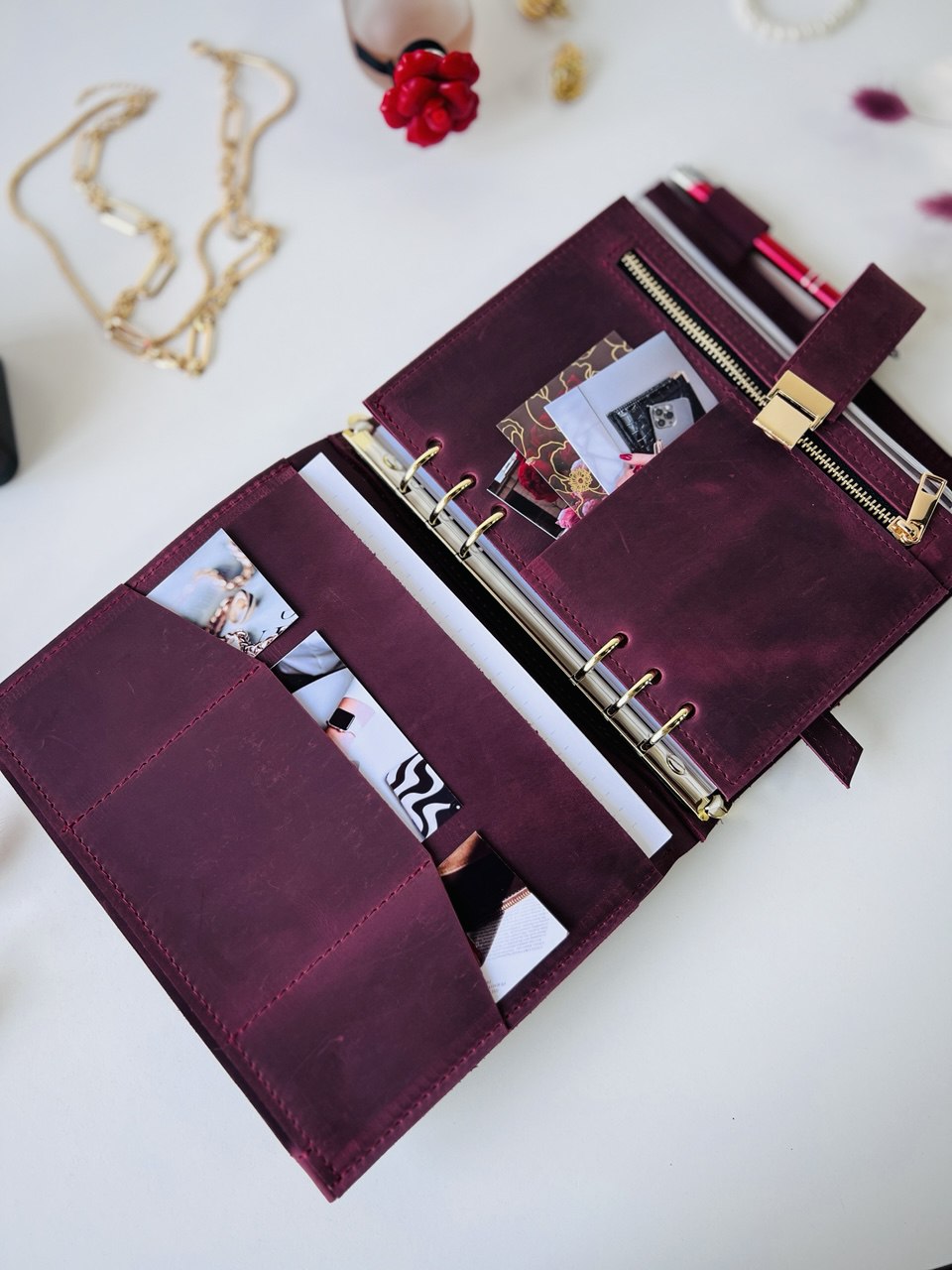 Leather Planner notebook cover A5, Leather Bullet Journal,Leather Sketchbook,Executive Leather Planner,Handmade Leather crazy horse.