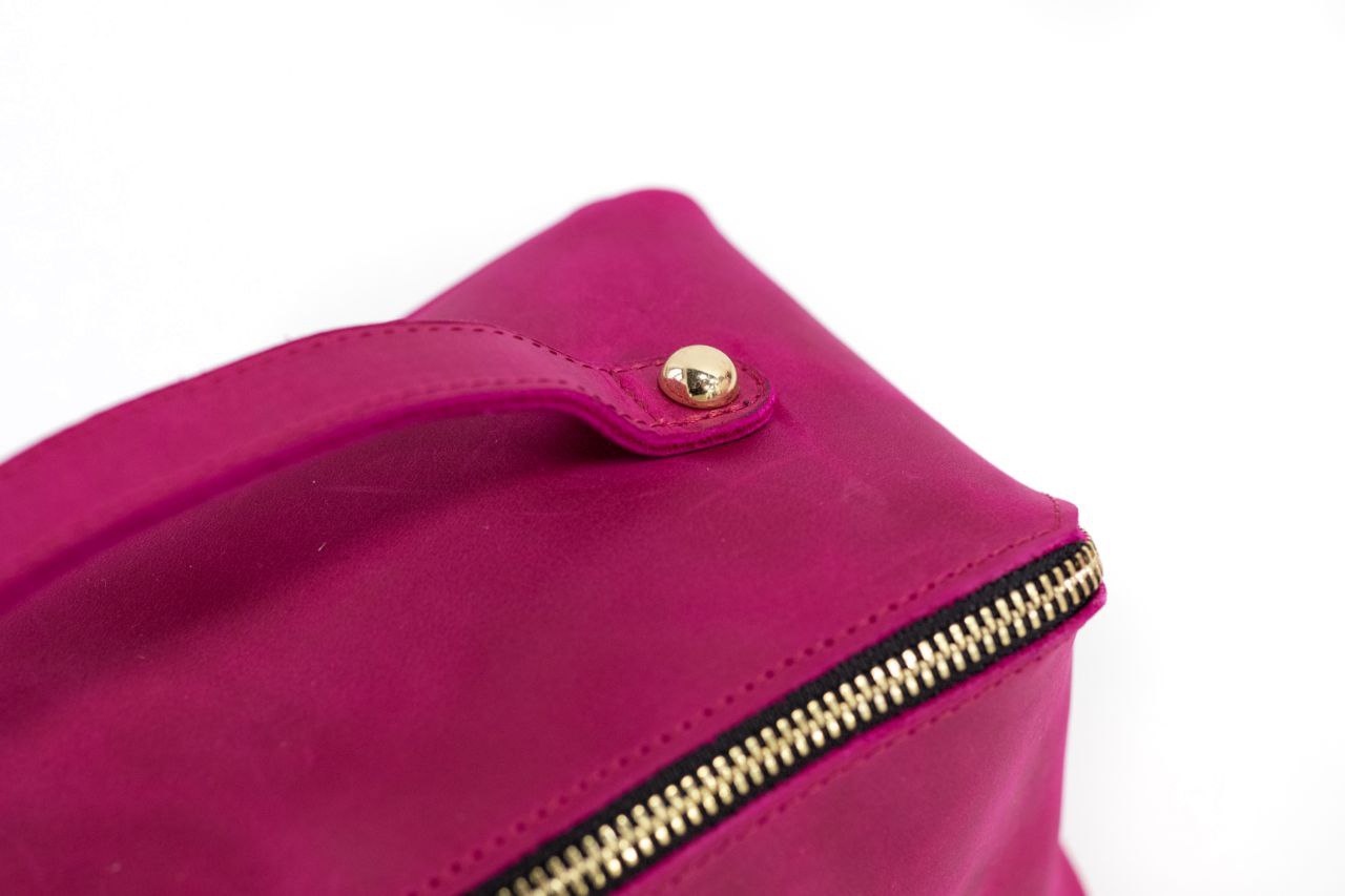 Bridesmaid gifts, Leather makeup bag, Mothers day gift, Personalized gift, Bridesmaid, Gift for her, pink cosmetic bag.