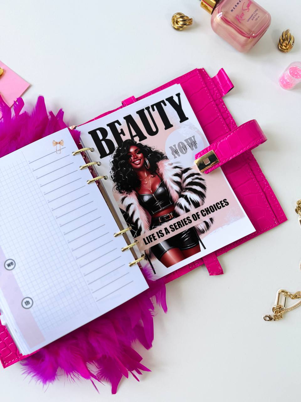 Pink Luxe A5 Planner & Gift Set 🎁