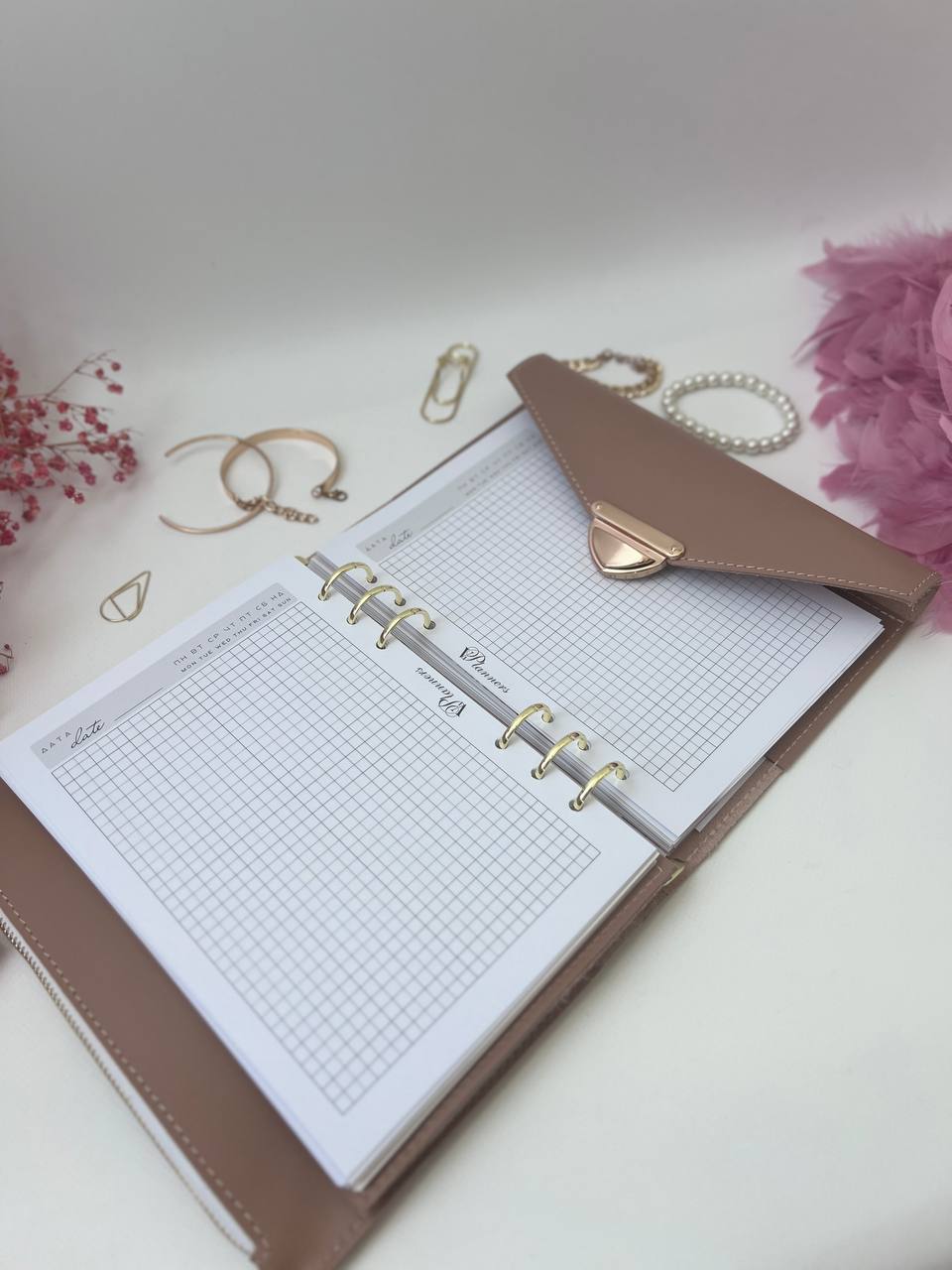 Natural Leather Planner A5, Leather template, A5 ring binder,Binder a5,Leather wallet template,Binder wallet.