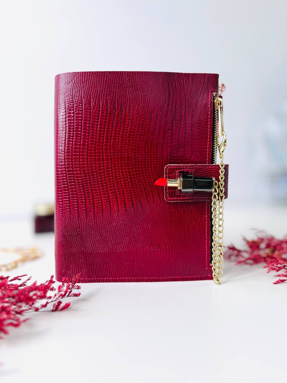 Natural Italian Leather Planner A5, Leather template, A5 ring binder,Binder a5,Leather wallet template,pink Binder wallet.