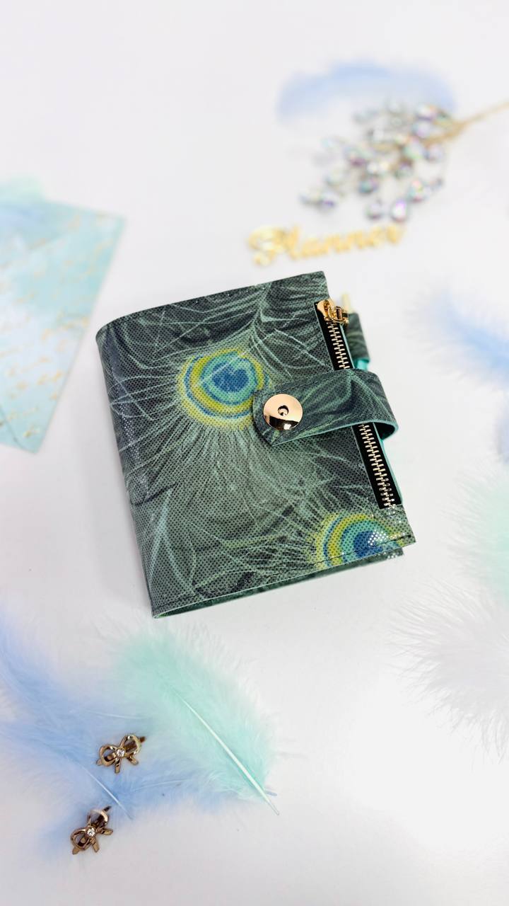 Exclusive Leather mini planner A7 binder.