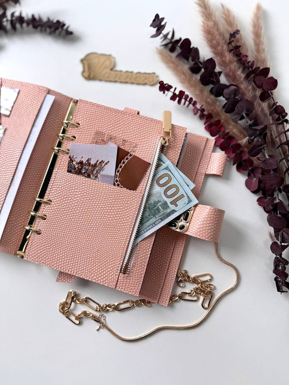 Agenda en cuir italien naturel A5, classeur à anneaux a5, modèle en cuir, classeur à anneaux A5, classeur a5, modèle de portefeuille en cuir, portefeuille à anneaux.