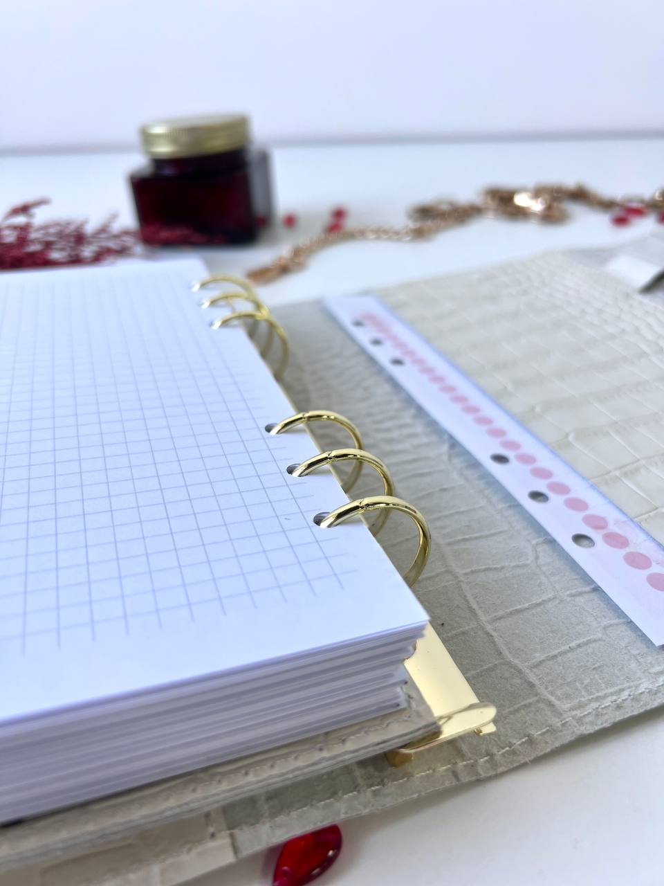 A5 Luxe Leather Notebook Bag Cover