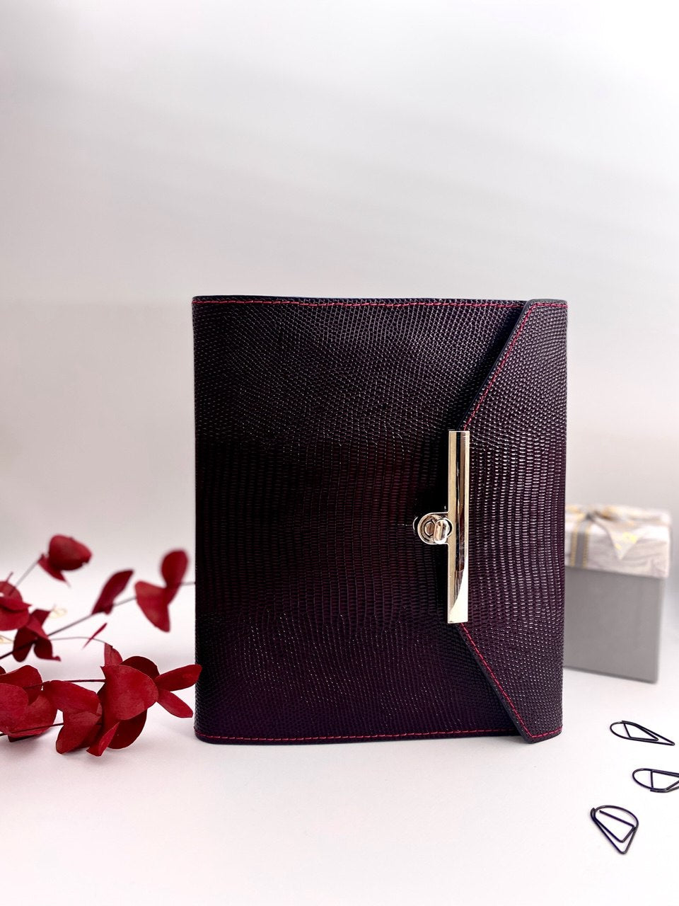 Cyprus,  Limassol. Italian Leather Planner A5, gift for her, perfect planner, Ring Planner Agenda A5 Six Ring Planner and Ring Personal Planner.