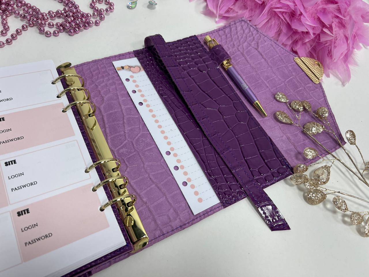 Perfect leather planner A5.