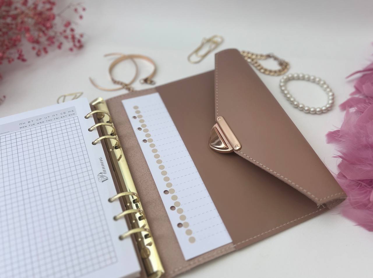 Natural Leather Planner A5, Leather template, A5 ring binder,Binder a5,Leather wallet template,Binder wallet.