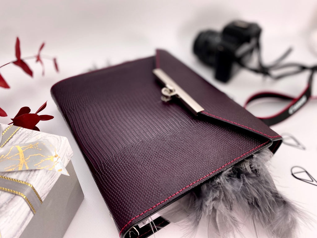 Cyprus,  Limassol. Italian Leather Planner A5, gift for her, perfect planner, Ring Planner Agenda A5 Six Ring Planner and Ring Personal Planner.