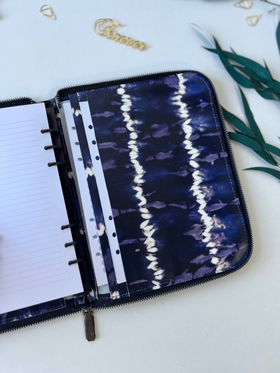 Rare limited edition Leather zipper notebook A5. Natural Leather Planner A5, Leather template, A5 ring binder,Binder a5,Leather wallet template.