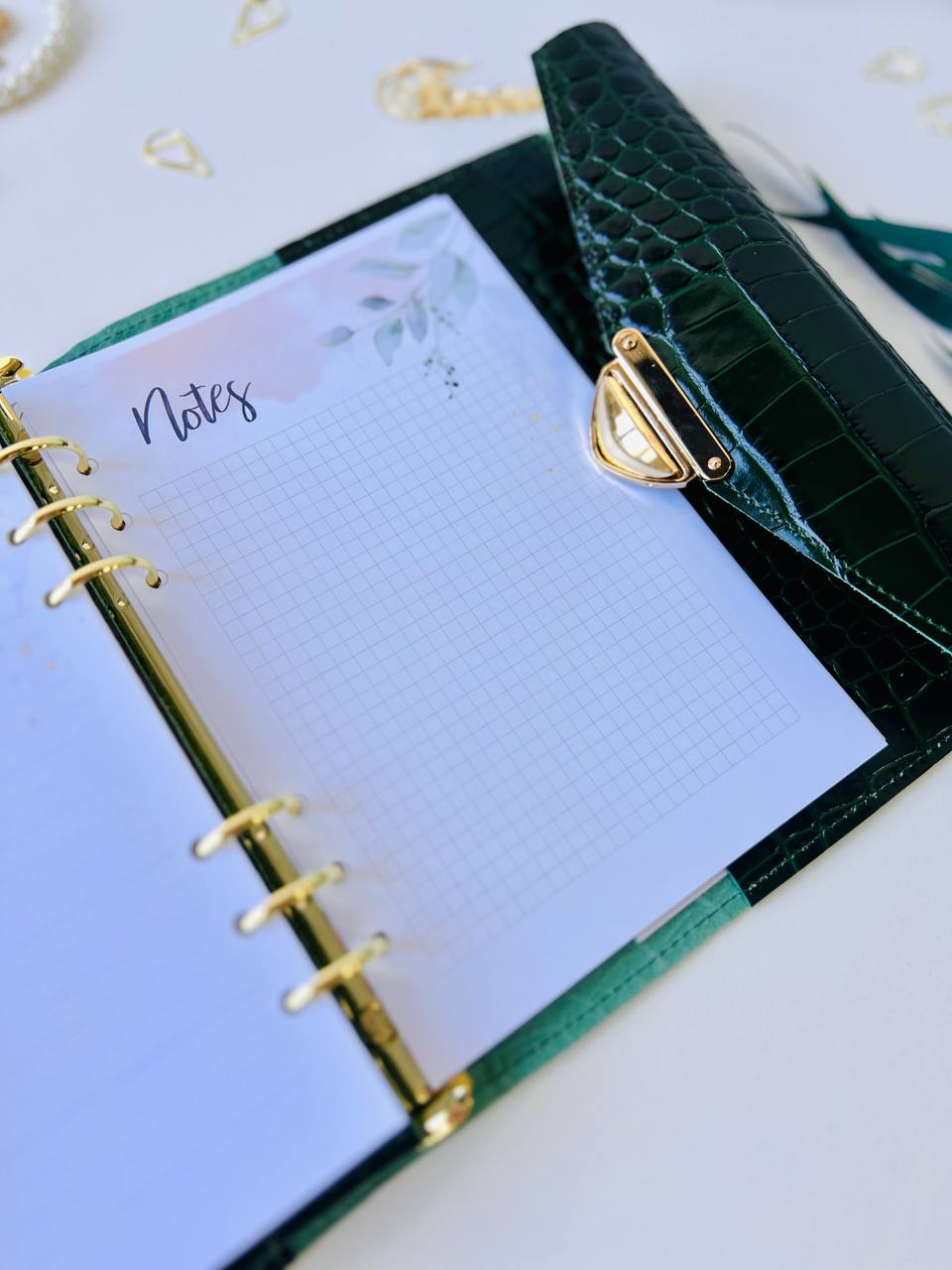 Perfect leather planner A5.