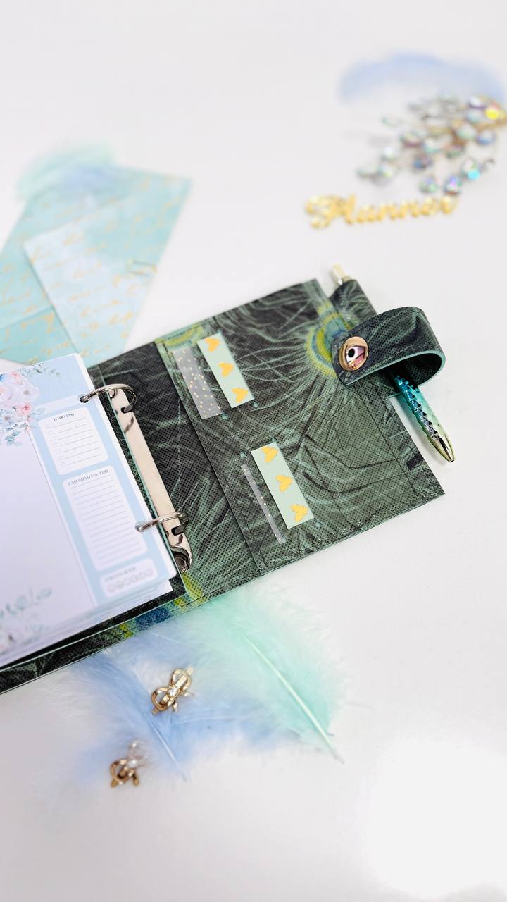 Exclusive Leather mini planner A7 binder.