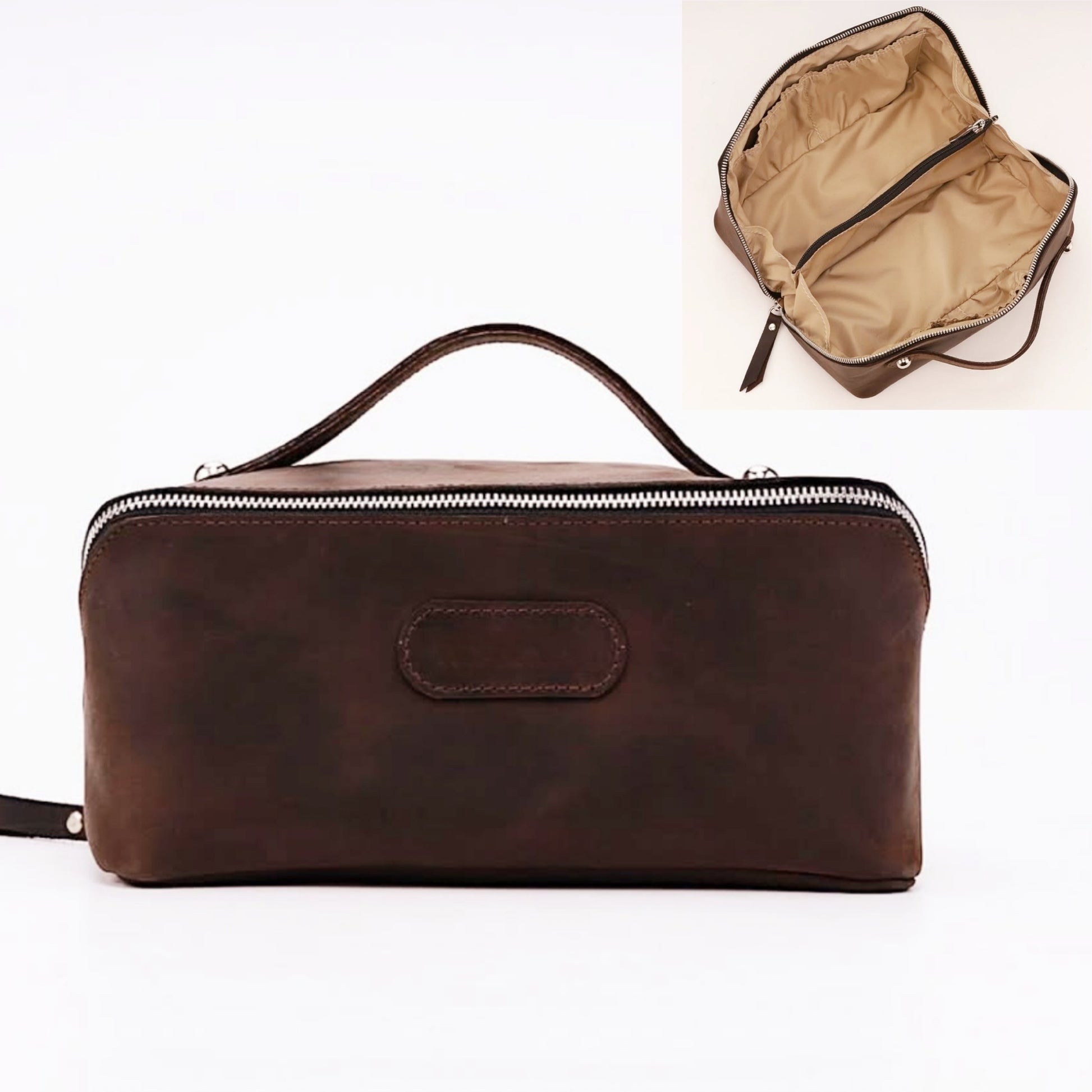 Bridesmaid gifts, Leather makeup bag, Mothers day gift, Personalized gift, Bridesmaid, Gift for her, pink cosmetic bag.