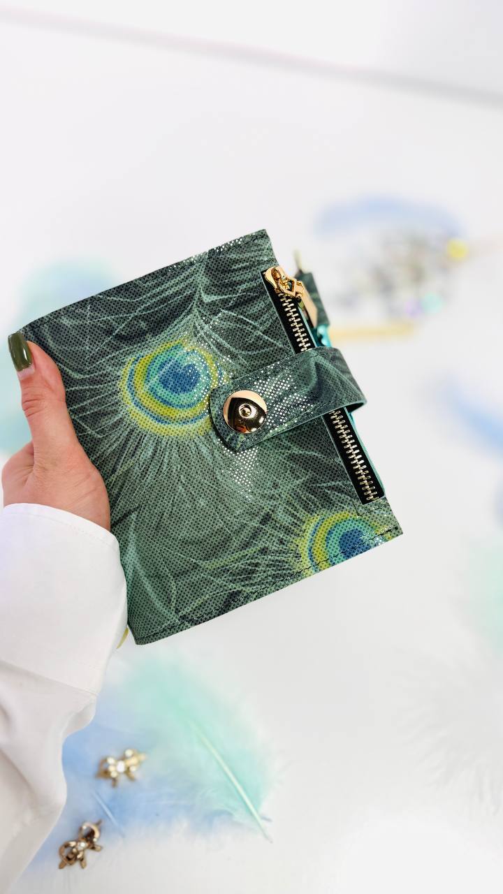 Exclusive Leather mini planner A7 binder.