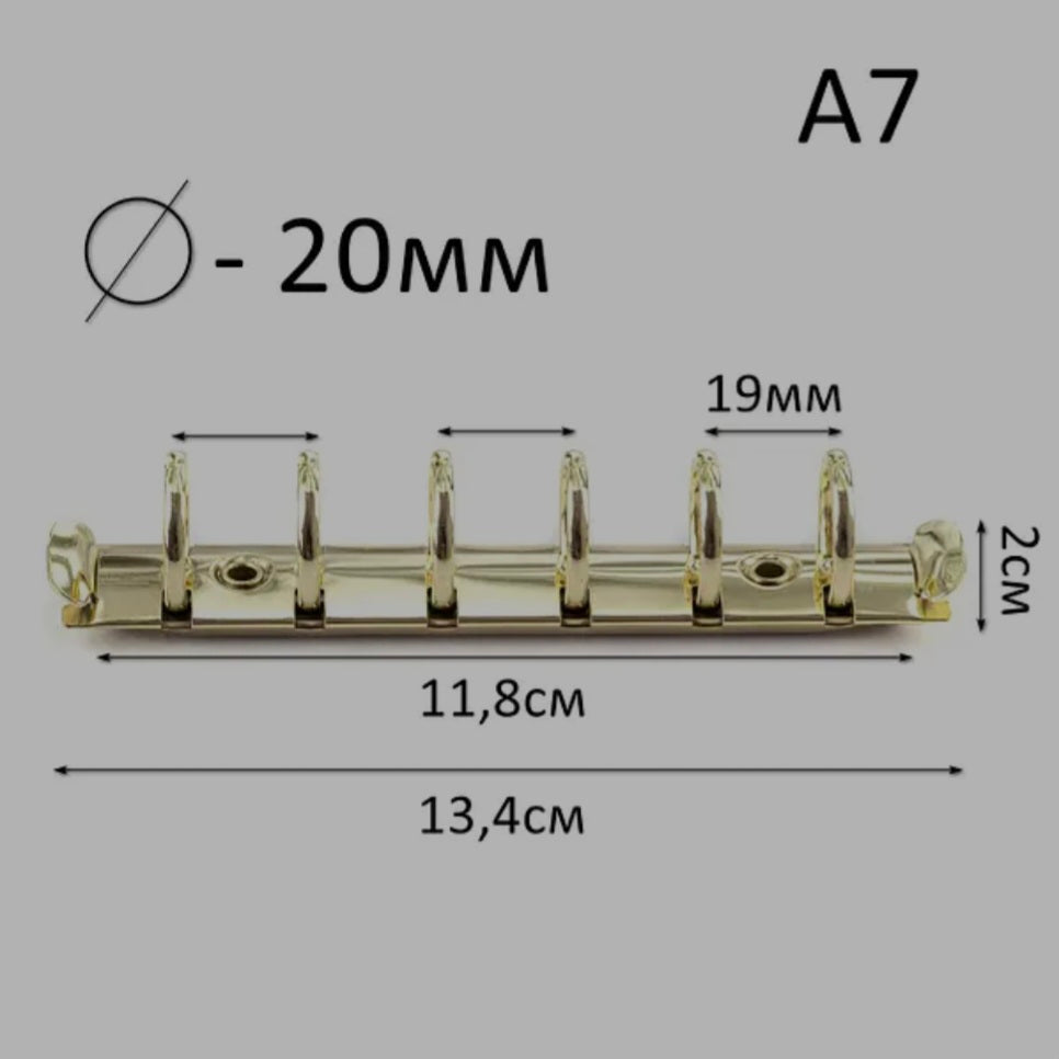 Leather wallet notebook cover mini A7 dated week 2026 big binder.