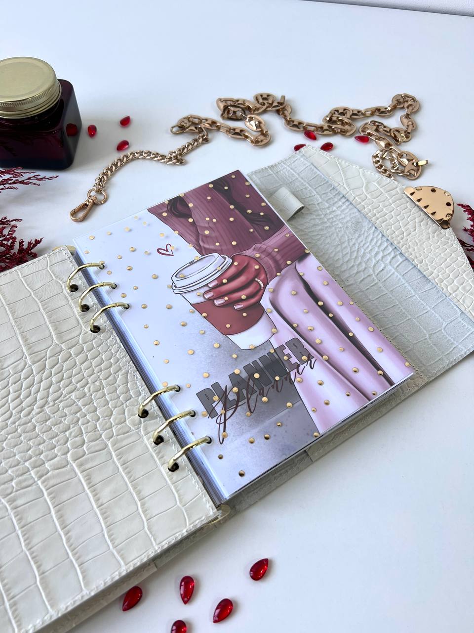 A5 Luxe Leather Notebook Bag Cover