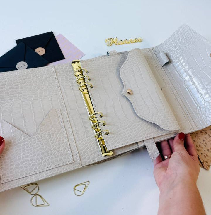Handcrafted A5 Genuine Leather notebook Cover