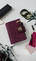 Luxurious A5 Genuine Leather Planner Binder/ Dated 2027