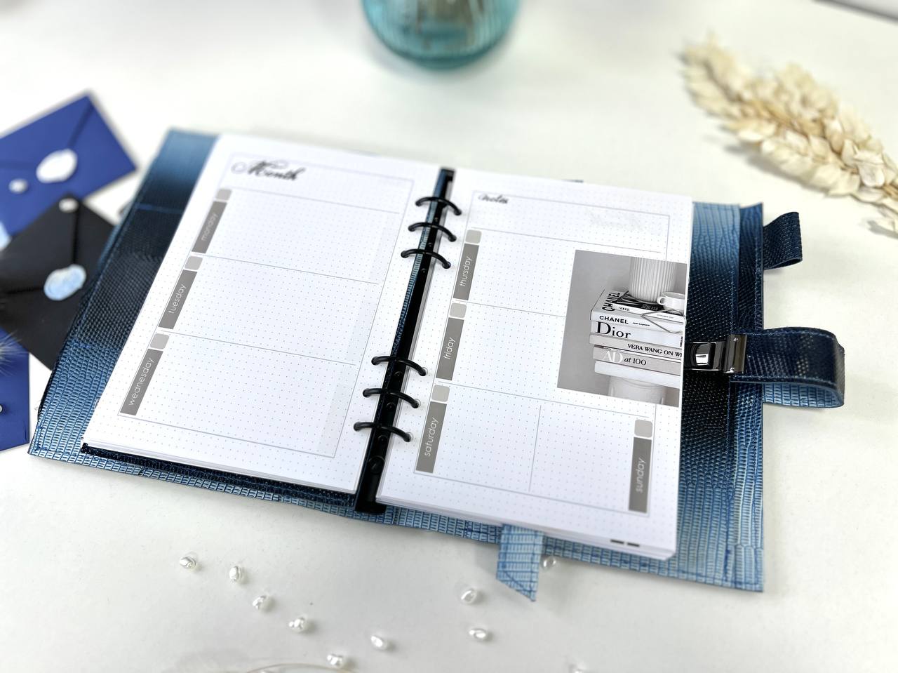 Natural Italian Leather Planner A5, Ringbuch a5, Leather template, A5 ring binder,Binder a5,Leather wallet template,Binder wallet.