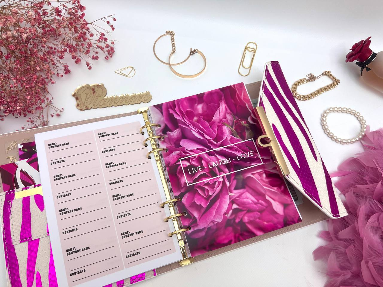 Hard leather cover A5 big binder.