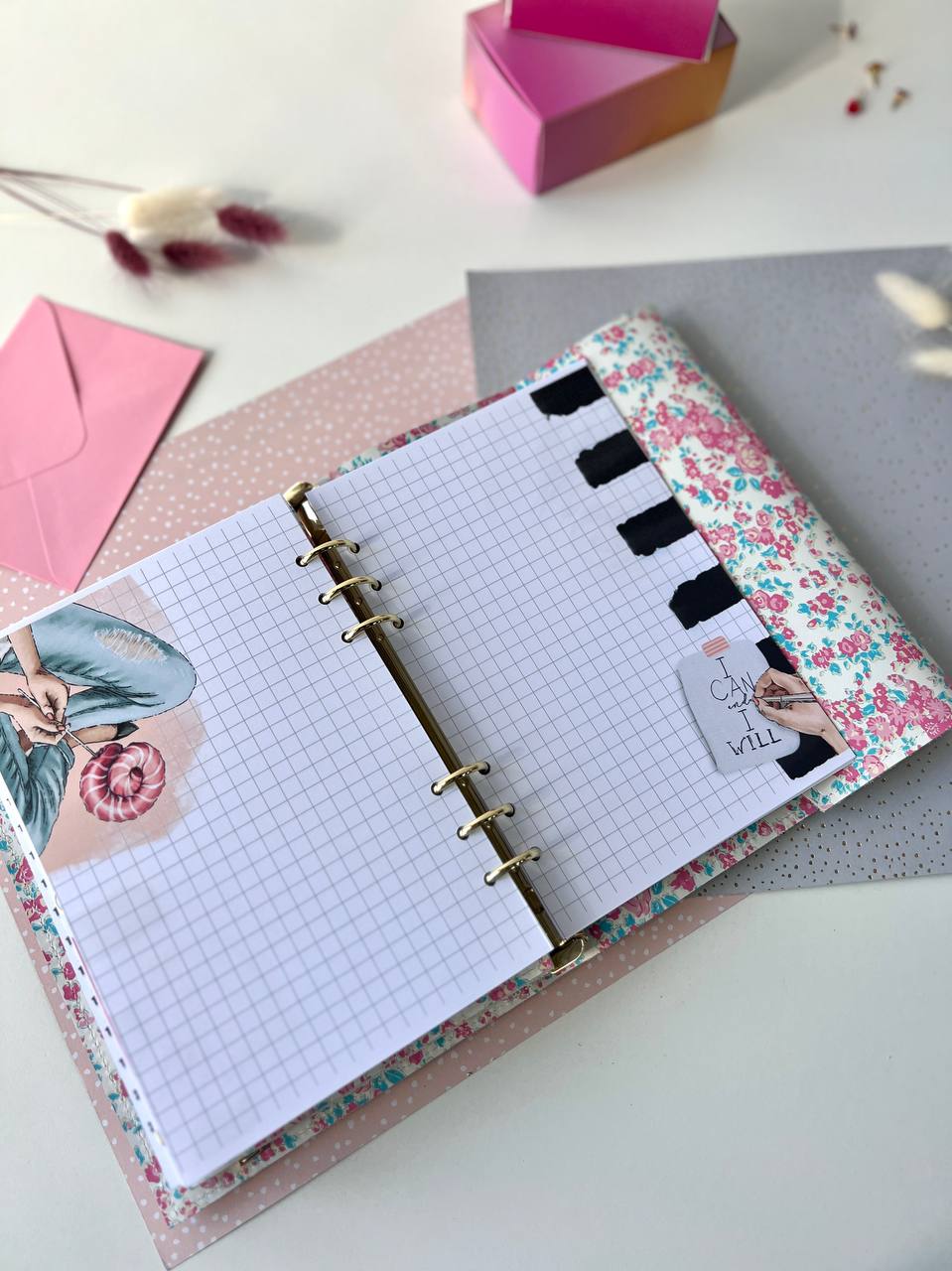 Flowers limited collection A5.