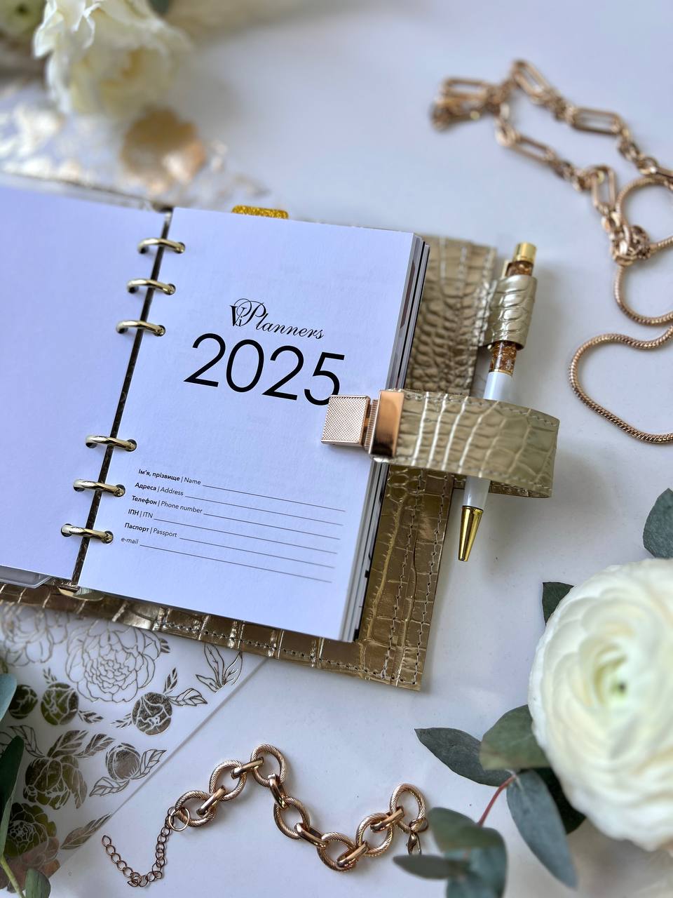 A6 NEW SIZE leather double planner cover binder 6 rings binder, dated planner, leather planner, gift for her, medium size planner.